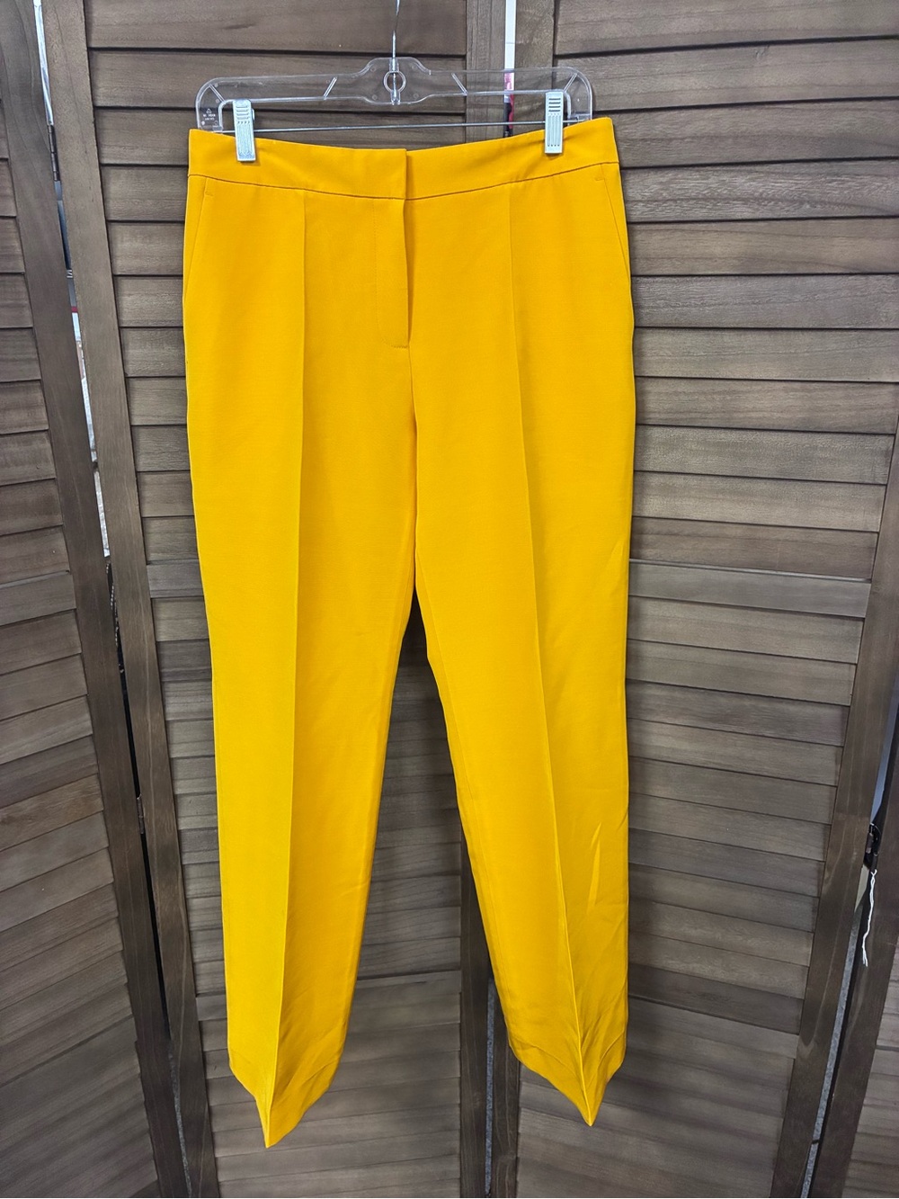 Lafayette 148 New York Straight Pants - Yellow
